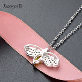925 Silver Bee Pendant Necklace Women Wedding Engagement Anniversary Jewelry