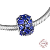 925 Silver Chiselled Charm Beads Jewelry Making Bracelet Kralen Bijoux Femme