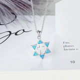 925 Sterling Silver Fire Opal Necklace Cross Necklaces Pendants