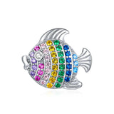 925 Silver Mermaid Castle Charm Beads for Bracelet