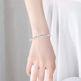 925 Silver Bracelet Women Party Jewelry Charm Pulseira Feminina
