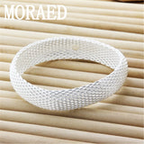 925 Silver Braided Bangles Wedding Party Bracelet Jewelry