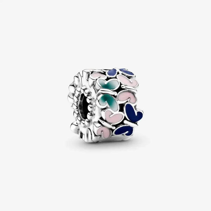 925 Silver Butterfly Clip Charm Beads for Bracelets
