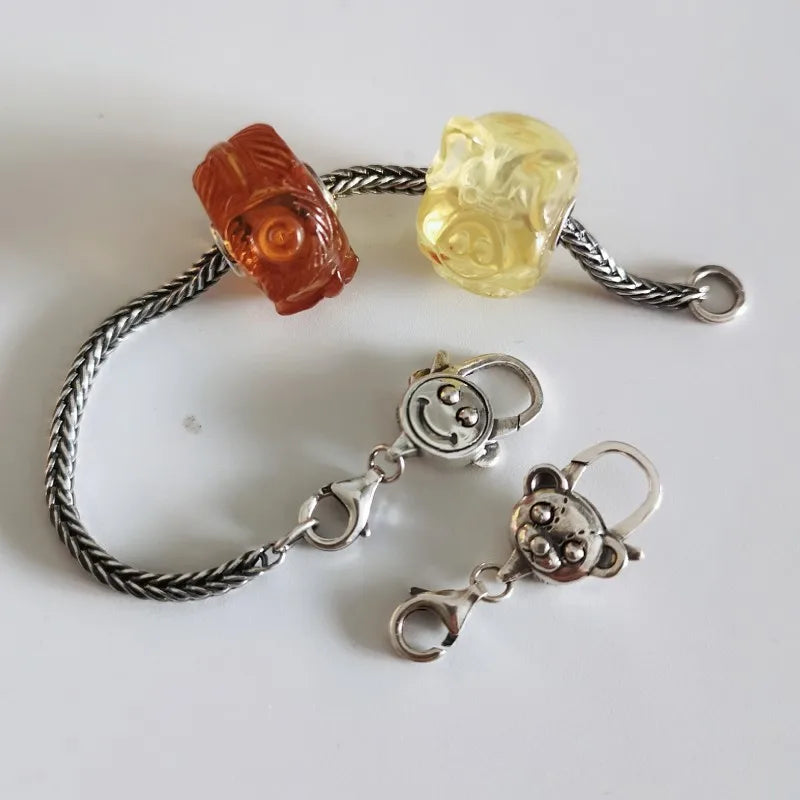Sterling Silver Lobster Lock Clasp for Charm Bracelets