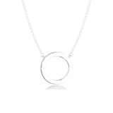 925 Silver Collier Chains Sparkling Hearts Pendant Necklace for Women