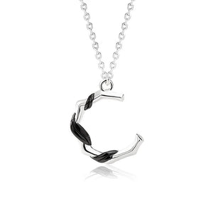 925 Silver Couple Necklaces Pendant Necklace For Women Men
