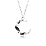 925 Silver Couple Necklaces Pendant Necklace For Women Men