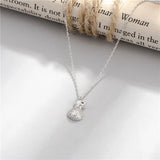 925 Silver Crystal Money Bag Pendant Necklace