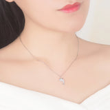 925 Sterling Silver Dolphin Pendant Necklace & Chain For Women