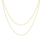 925 Silver Double Layered Choker Necklaces Chain Chokers Fine Jewelry for Women
