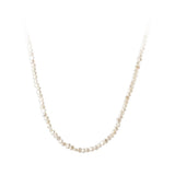 925 Silver Pearl Choker Necklaces Women Retro Wedding Bridal