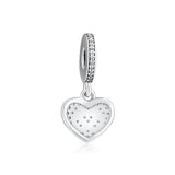 925 Silver Love Charm Beads for Bracelets & Bangles