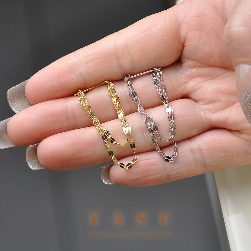 925 Sterling Silver Vintage Long Tassel Earrings Goddess Party Jewelry