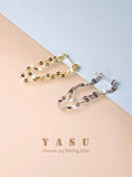925 Sterling Silver Vintage Long Tassel Earrings Goddess Party Jewelry