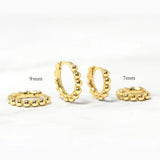 925 Silver Hoop Earrings Party Jewelry Accessories