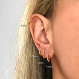 925 Silver Hoop Earrings Party Jewelry Accessories
