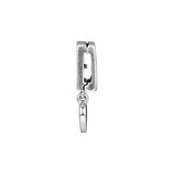 925 Sterling Silver Heart Clip Charm for Reflexions Bracelet