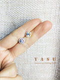 925 Silver French Diamond Stud Earrings For Women