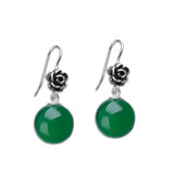 925 Silver Geometric Metal Style Earrings