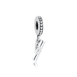 925 Silver Graduation Scroll Dangle Charm Bead for Bracelets