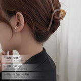 925 Silver Geometric Clip-On Earrings for Women