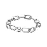 925 Silver Heart Bangle Bracelet for Women Jewelry