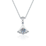 925 Silver Skirt Pendant Necklace for Women
