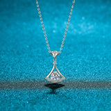 925 Silver Skirt Pendant Necklace for Women