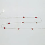 925 Silver Necklace Evil Eye Necklaces For Woman
