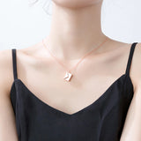 925 Silver Envelope Lover Letter Pendant Necklace for Girlfriend
