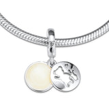 925 Silver Perfect Pals Dangle Charm for Bracelet DIY Jewelry