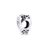 925 Silver Heart Charm for Bracelets & Jewelry Making