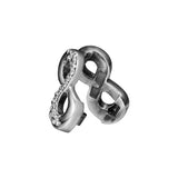 925 Silver Infinity Clip Charm for Reflexions Bracelet