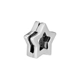 925 Silver Star Clip Charm Bead for Jewelry Making Reflexions Bracelet