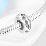 925 Sterling Silver Unicorn Dragonfly Starfish Musical Beads Spacer Stopper
