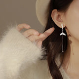 925 Silver Fritillaria Beauty Earrings for Women Wedding Gift