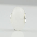 925 Sterling Silver Quartz Stone Charm Bead European Bracelet Jewelry