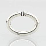 925 Sterling Silver Single X Lock European Bracelet Jewelry