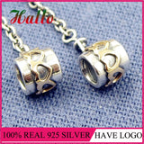 925 Silver Safty Chain Beads Fit Charms Bracelet Women Jewelry Berloque