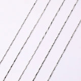 999 Pure Silver Neck Chain Necklace for Women Girl