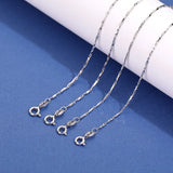 999 Pure Silver Neck Chain Necklace for Women Girl