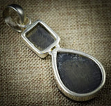 Abalone Shell Pendant 925 Sterling Silver 44.7mm