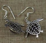 Amethyst 925 Sterling Silver Earrings, 33 mm