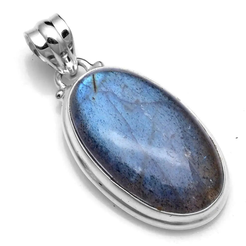 Amethyst Pendant 925 Sterling Silver 35.5mm