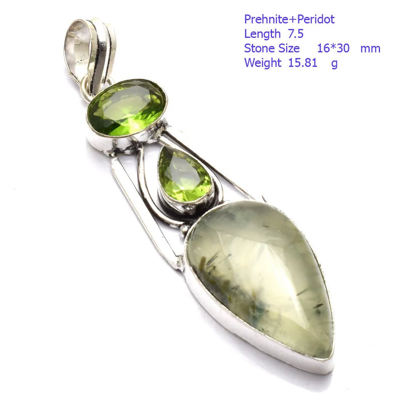 Rose Quartz Turquoise Lapis Lazuri Fluorite Amazonite Pendant