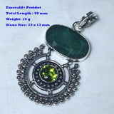 Rose Quartz Turquoise Lapis Lazuri Fluorite Amazonite Pendant