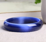 Opal Cat Eye Bangle Natural Gemstone Jewelry