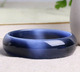 Opal Cat Eye Bangle Natural Gemstone Jewelry