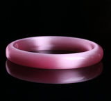 Natural Cat Eye Bangle Opal Gemstone Jewelry For Woman