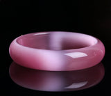 Natural Cat Eye Bangle Opal Gemstone Jewelry For Woman